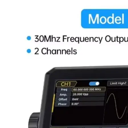 Gerador de Funções de Canal Du - Dual Channel Arbitrary Waveform Function Generator 60Mhz avaliação e preço