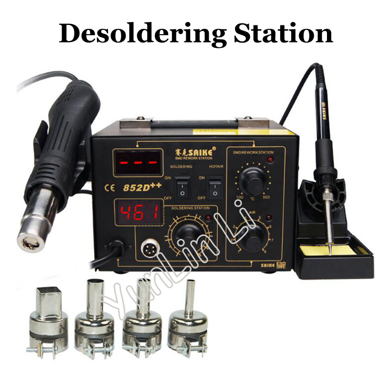 Display digital de alta potênc - Smd Rework Station Hot Air Soldering 2 In 1 avaliação e preço