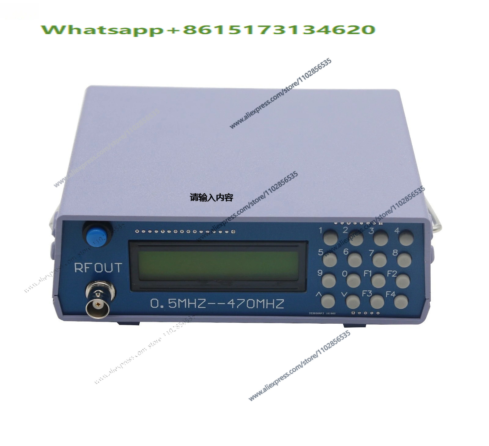 Gerador de Sinal RF 0.5Mhz-470 - Rf Signal Generator 0.5Mhz To 470Mhz avaliação e preço