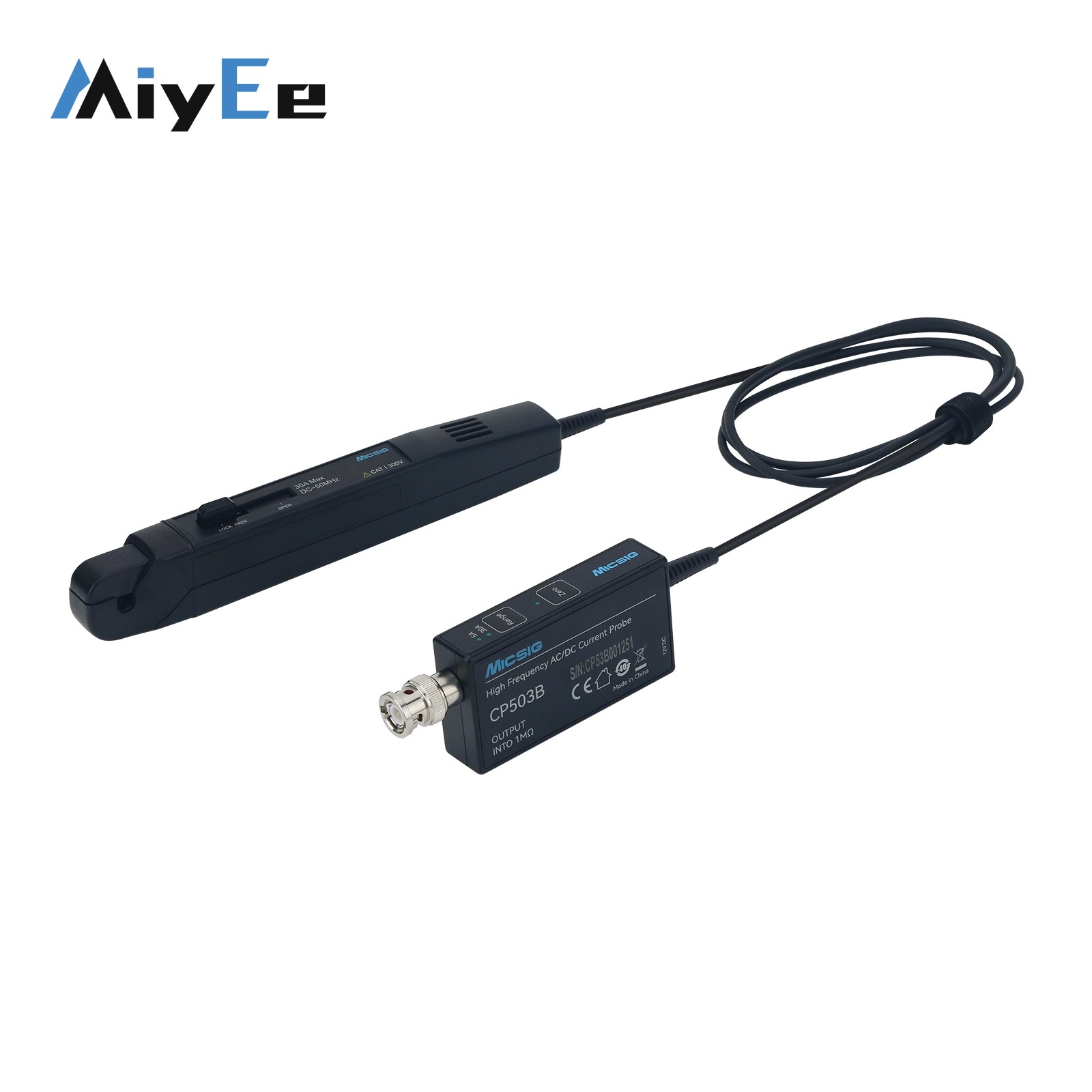 Micsig CP503B 50MHz 5A/30A Son - Current Probe Ac Dc 50Mhz Oscilloscope avaliação e preço