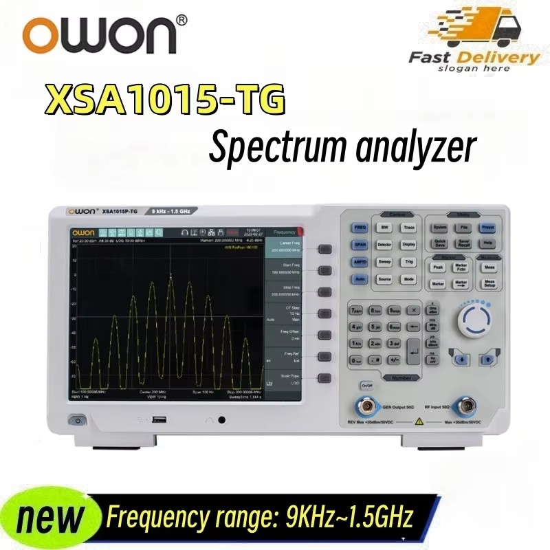 OWON XSA1015P - Analisador de  - Spectrum Analyzer Tracking Generator 1.5Ghz avaliação e preço