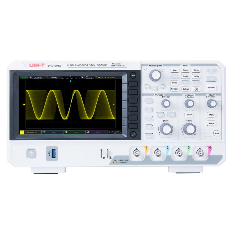 Osciloscópio digital UNI-T upo - Digital Storage Oscilloscope 4 Channel 100Mhz avaliação e preço