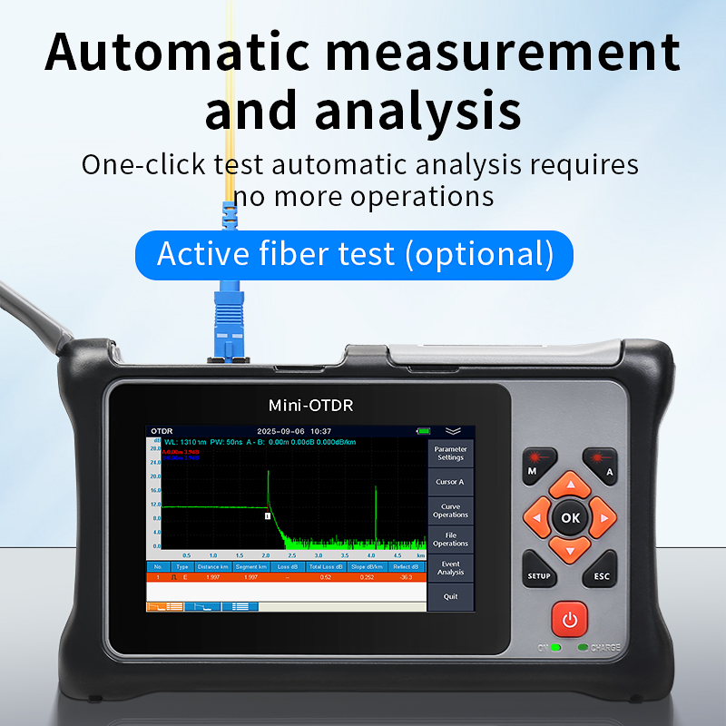 COMPTYCO KP800 OTDR 100KM 1310 - Optical Time Domain Reflectometer Otdr 1310 1550Nm avaliação e preço