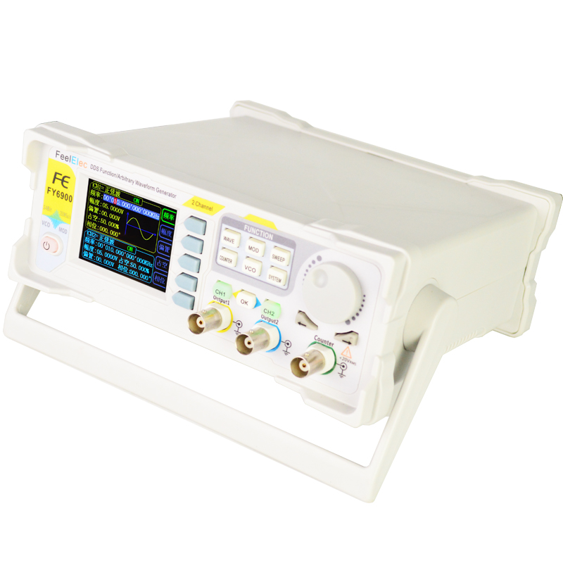 NOVO Gerador de Sinal de Forma - Dual Channel Arbitrary Waveform Function Generator 60Mhz avaliação e preço
