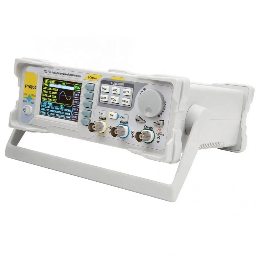 NOVO Gerador de Sinal de Forma - Dual Channel Arbitrary Waveform Function Generator 60Mhz avaliação e preço