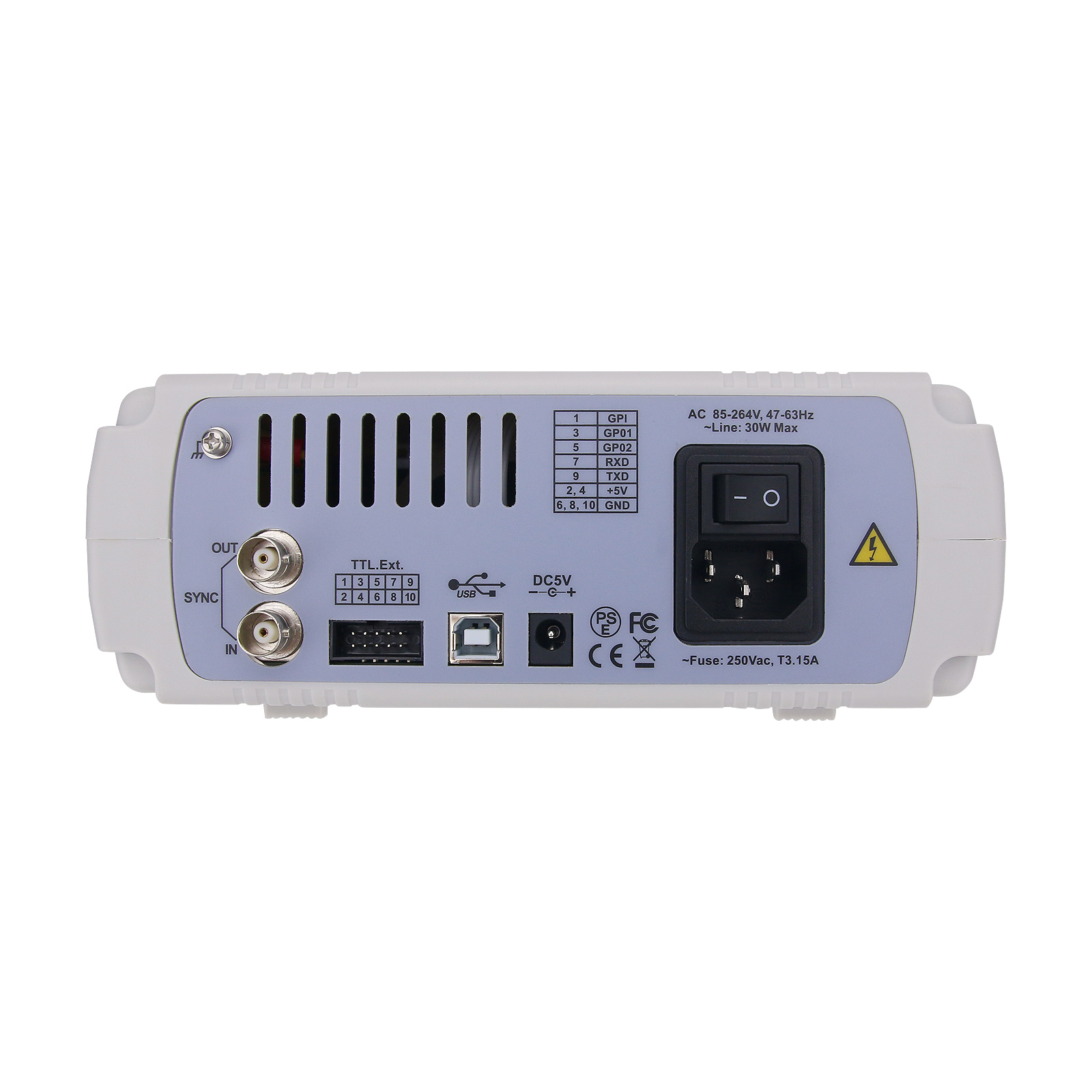 Gerador de Sinal de Forma de O - Dual Channel Arbitrary Waveform Function Generator 60Mhz avaliação e preço