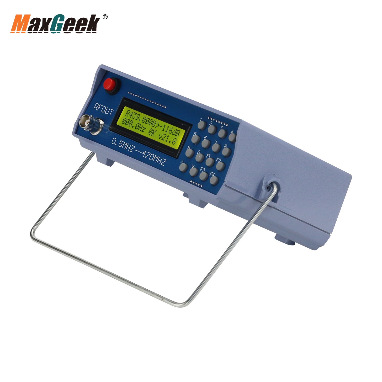 Maxgeek gerador de sinal 0.5mh - Rf Signal Generator 0.5Mhz To 470Mhz avaliação e preço