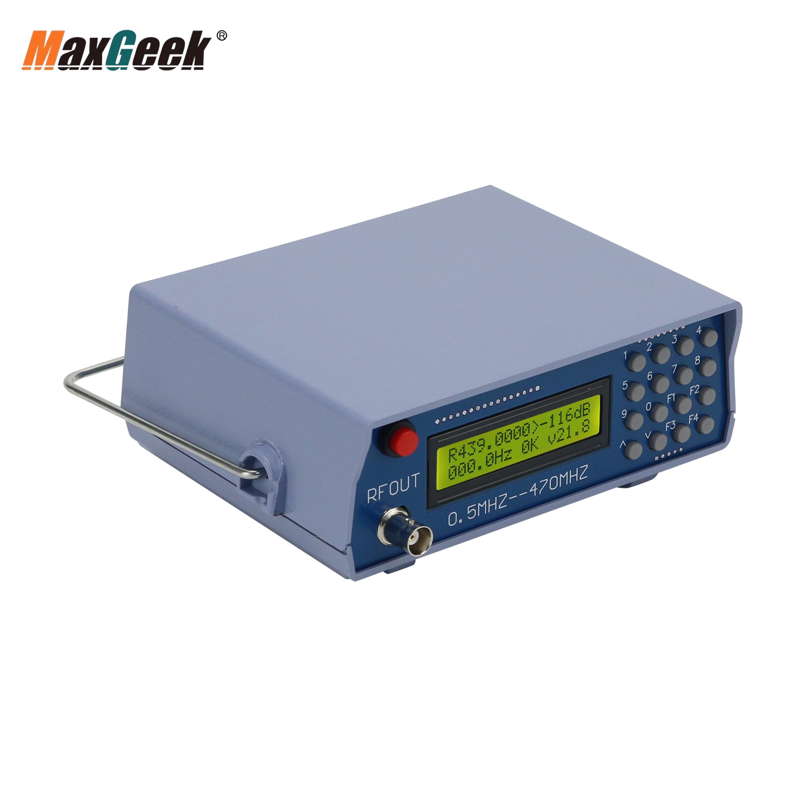 Maxgeek gerador de sinal 0.5mh - Rf Signal Generator 0.5Mhz To 470Mhz avaliação e preço