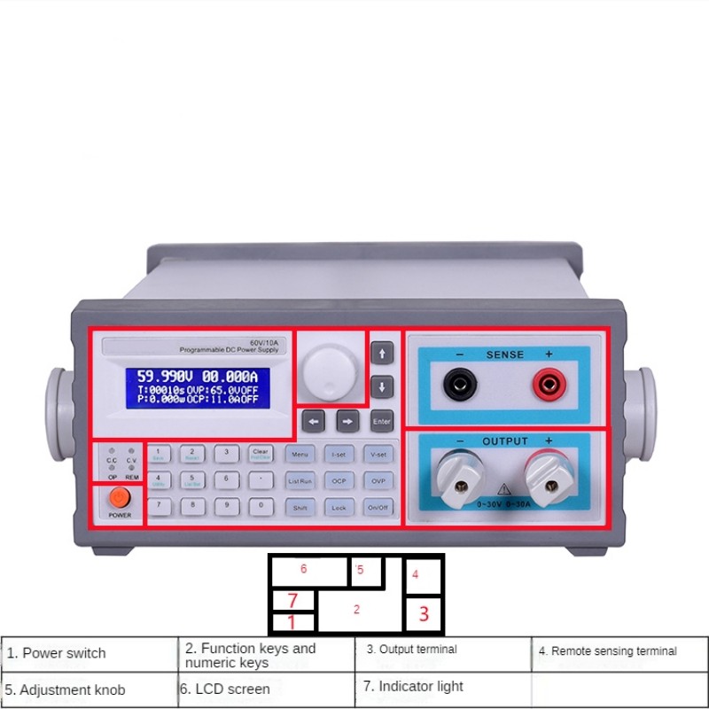 Fonte de alimentação CC linear - Programmable Linear Dc Power Supply 30V 10A avaliação e preço