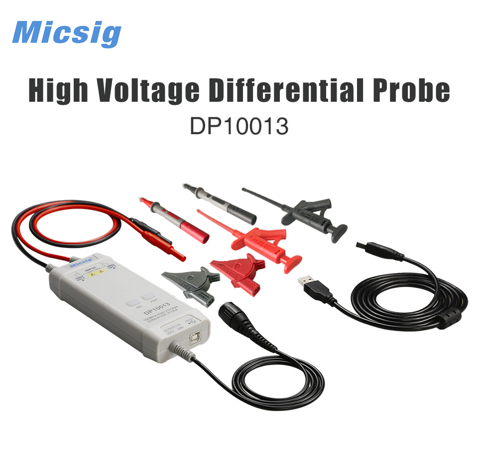 2025Micsig Osciloscópio 1300V  - High Voltage Differential Probe 100Mhz 1300V avaliação e preço