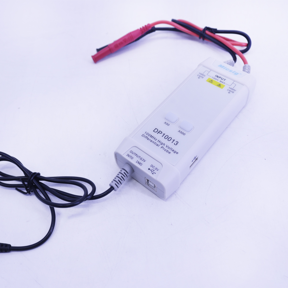 Osciloscópio Micsig DP10013 13 - High Voltage Differential Probe 100Mhz 1300V avaliação e preço
