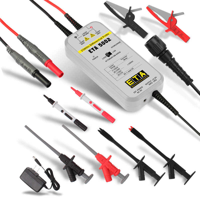 Sonda Diferencial de Alta Tens - High Voltage Differential Probe 100Mhz 1300V avaliação e preço