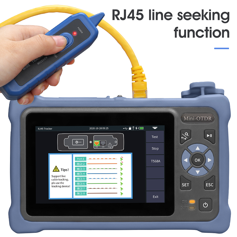 MINI OTDR 1310/1550nm 26/24dB  - Optical Time Domain Reflectometer Otdr 1310 1550Nm avaliação e preço