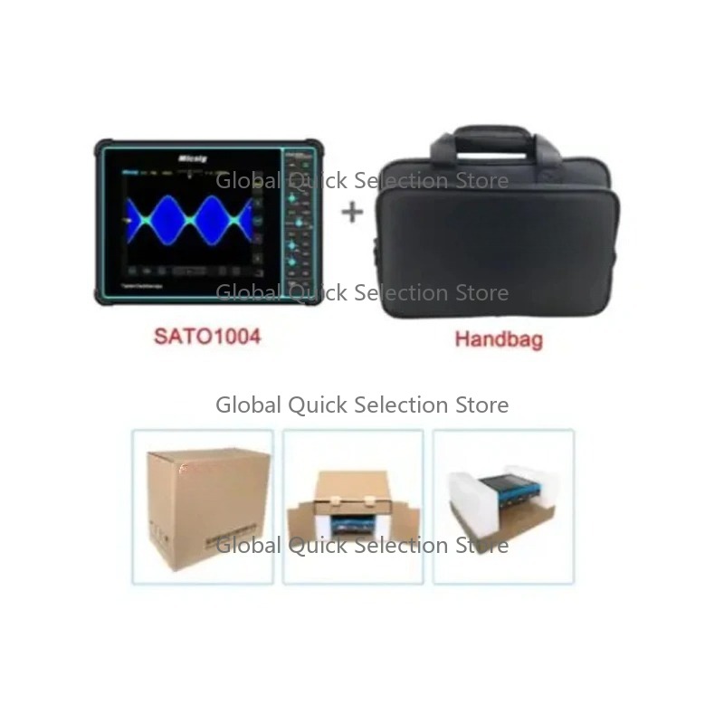 Osciloscópio Automotivo SATO10 - Handheld Tablet Oscilloscope Touchscreen 100Mhz avaliação e preço