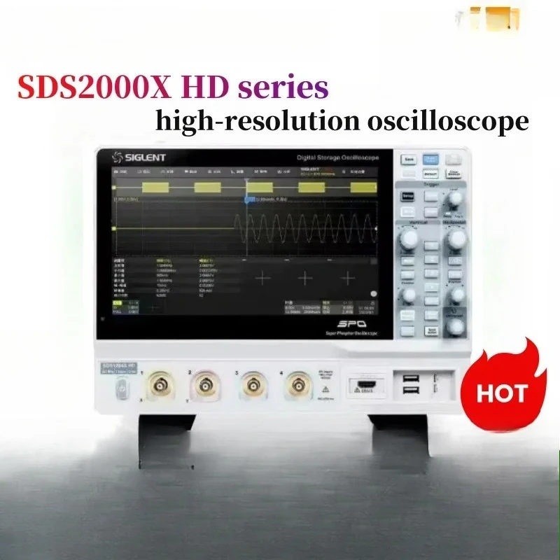 SDS2104X/SDS2204X/2354X HD 4 c - Digital Storage Oscilloscope 4 Channel 100Mhz avaliação e preço