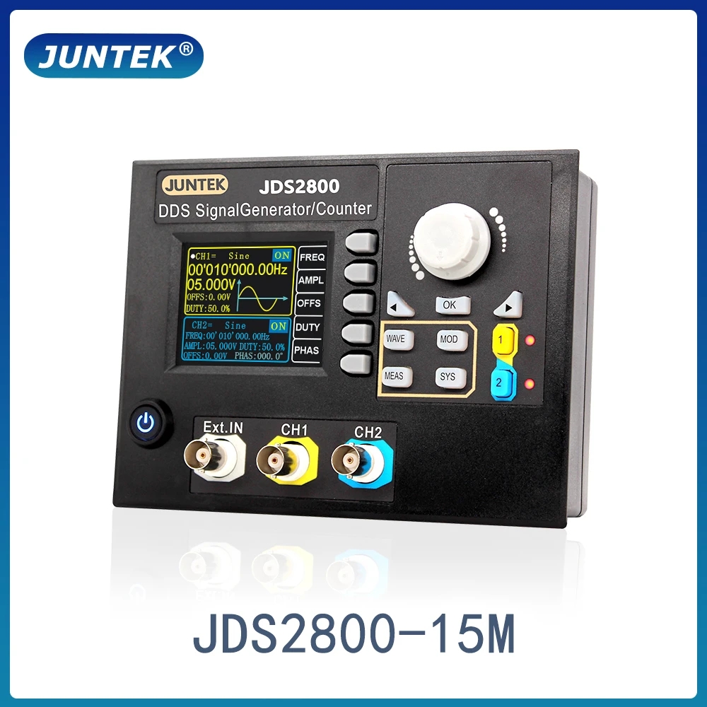 JDS2800-15M 60MHz Função DDS G - Dual Channel Arbitrary Waveform Function Generator 60Mhz avaliação e preço