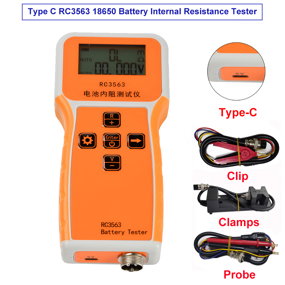 Tensão da bateria Testador de  - Battery Internal Resistance Tester Four Wire avaliação e preço