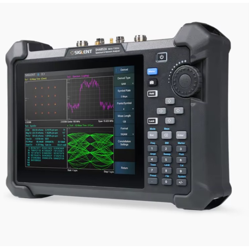 Analisador de Espectro Siglent - Spectrum Analyzer Tracking Generator 1.5Ghz avaliação e preço