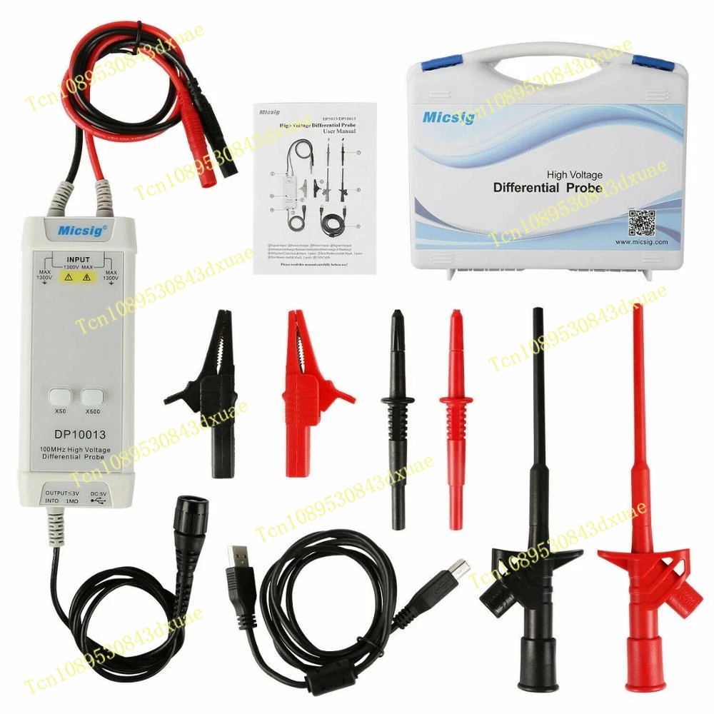 Osciloscópio Micsig 2025 1300V - High Voltage Differential Probe 100Mhz 1300V avaliação e preço