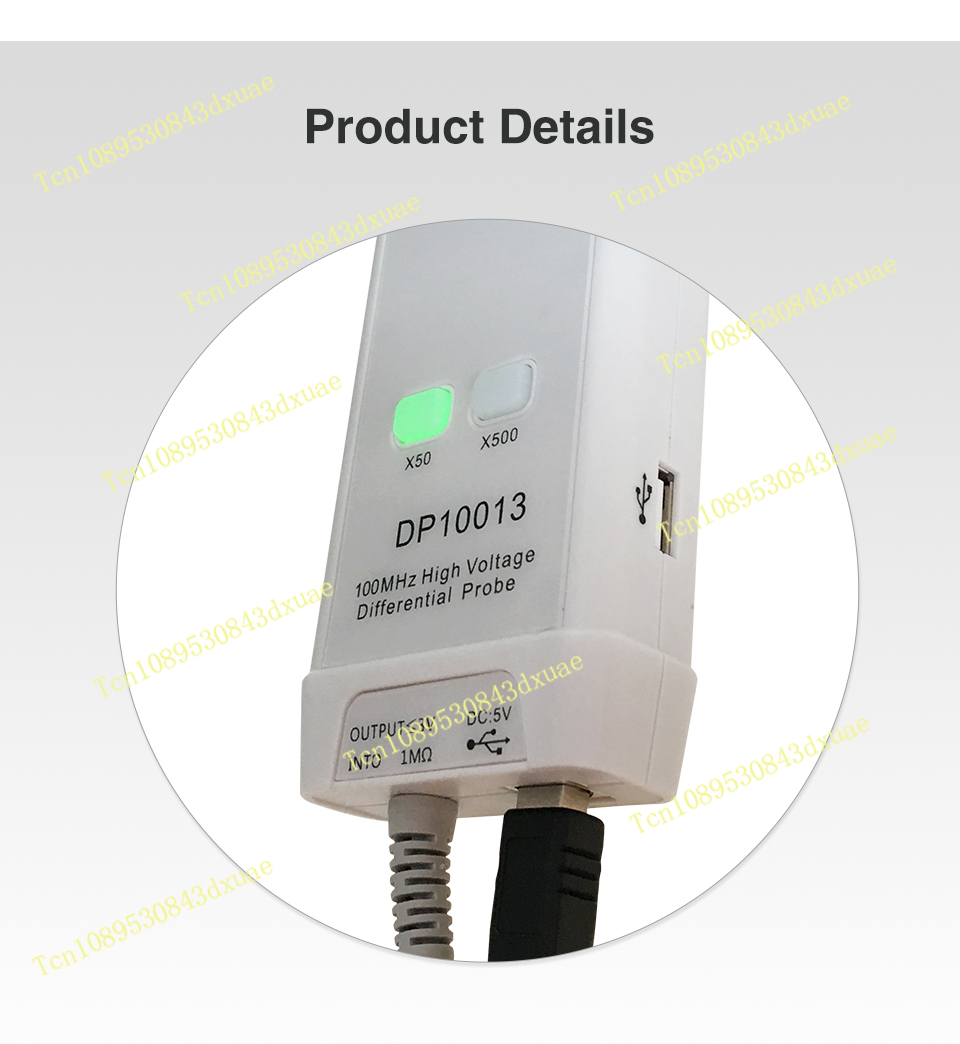 Osciloscópio Micsig 2025 1300V - High Voltage Differential Probe 100Mhz 1300V avaliação e preço