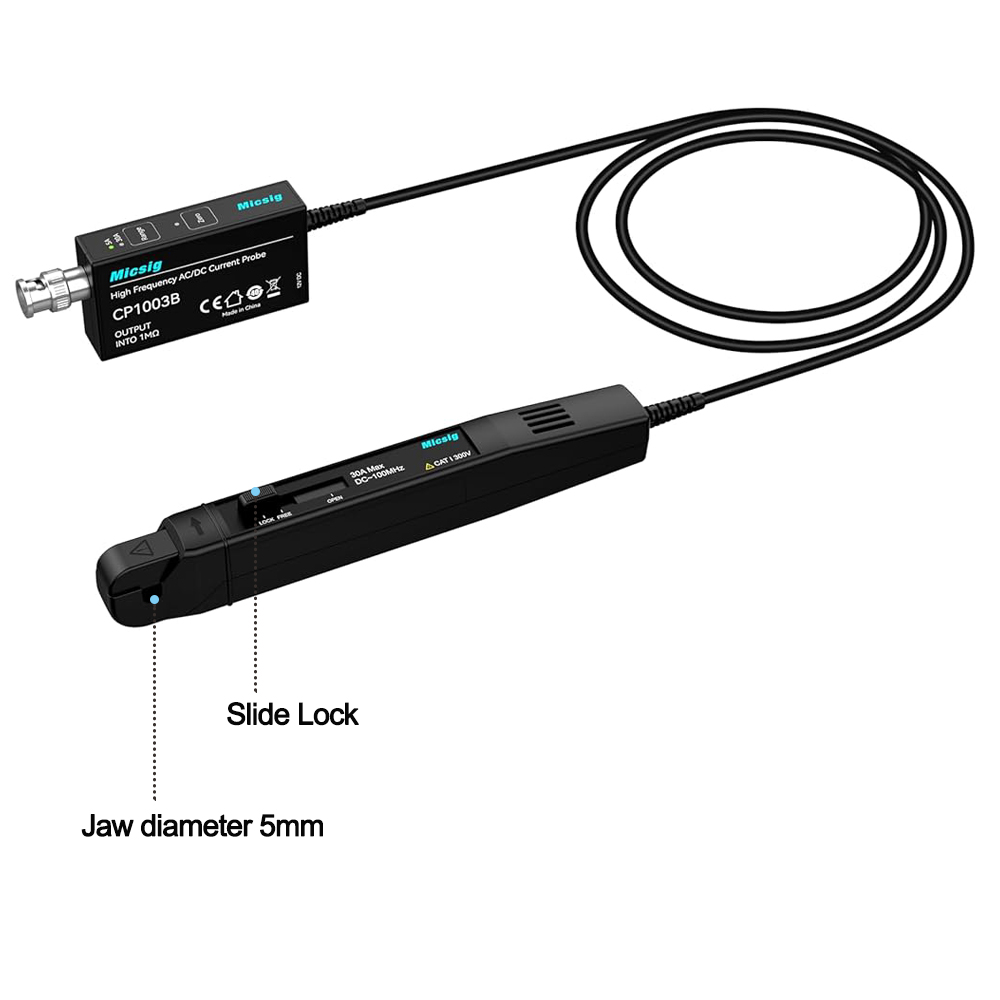 Sonda de Corrente AC/DC de Alt - Current Probe Ac Dc 50Mhz Oscilloscope avaliação e preço