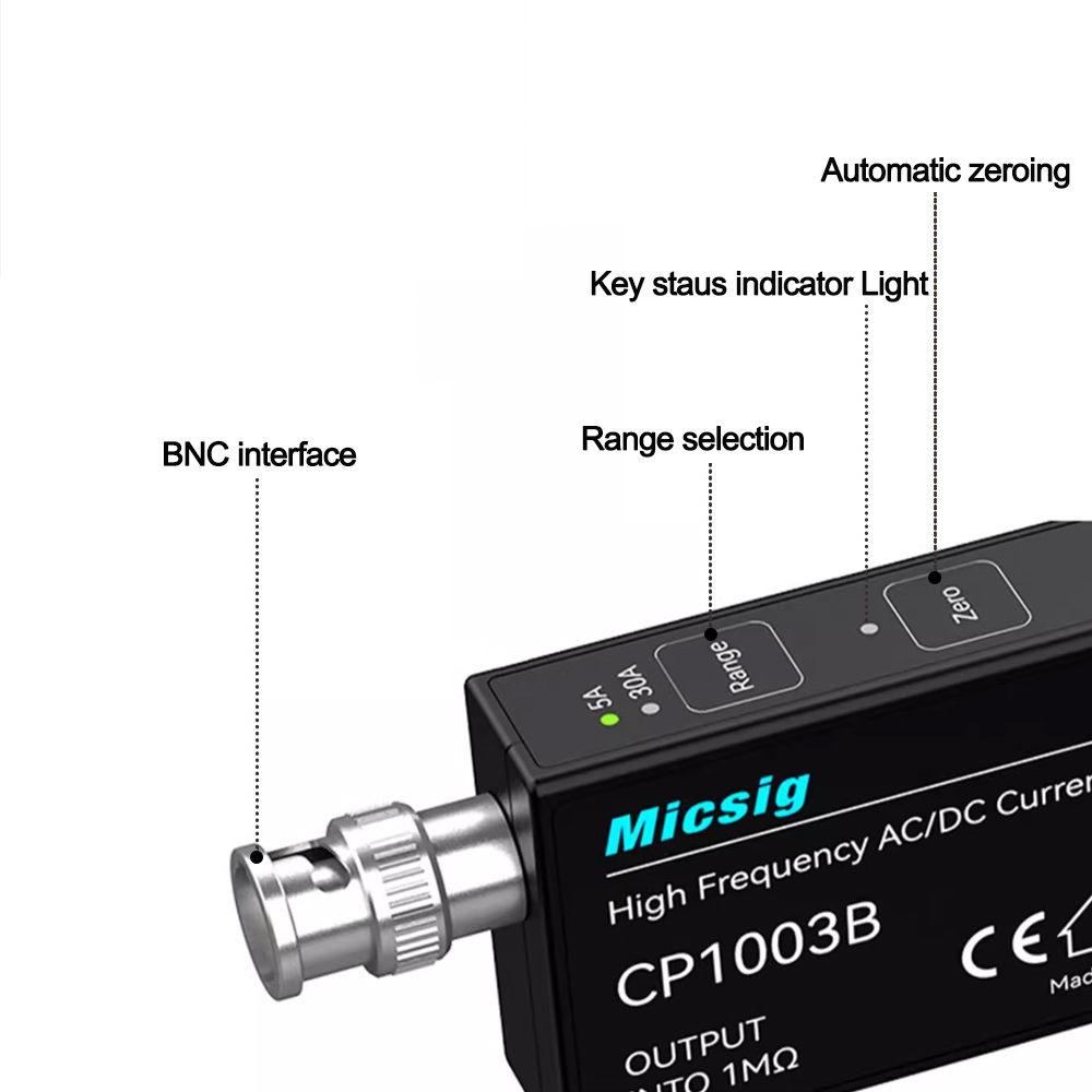Sonda de Corrente AC/DC de Alt - Current Probe Ac Dc 50Mhz Oscilloscope avaliação e preço