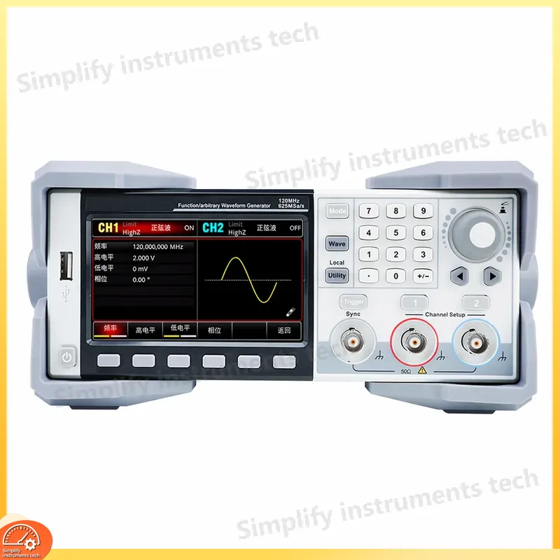 Gerador de Funções de Alta Pre - Dual Channel Arbitrary Waveform Function Generator 60Mhz avaliação e preço