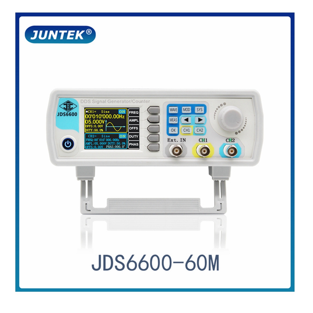JDS6600 60MHz Função DDS Gerad - Dual Channel Arbitrary Waveform Function Generator 60Mhz avaliação e preço