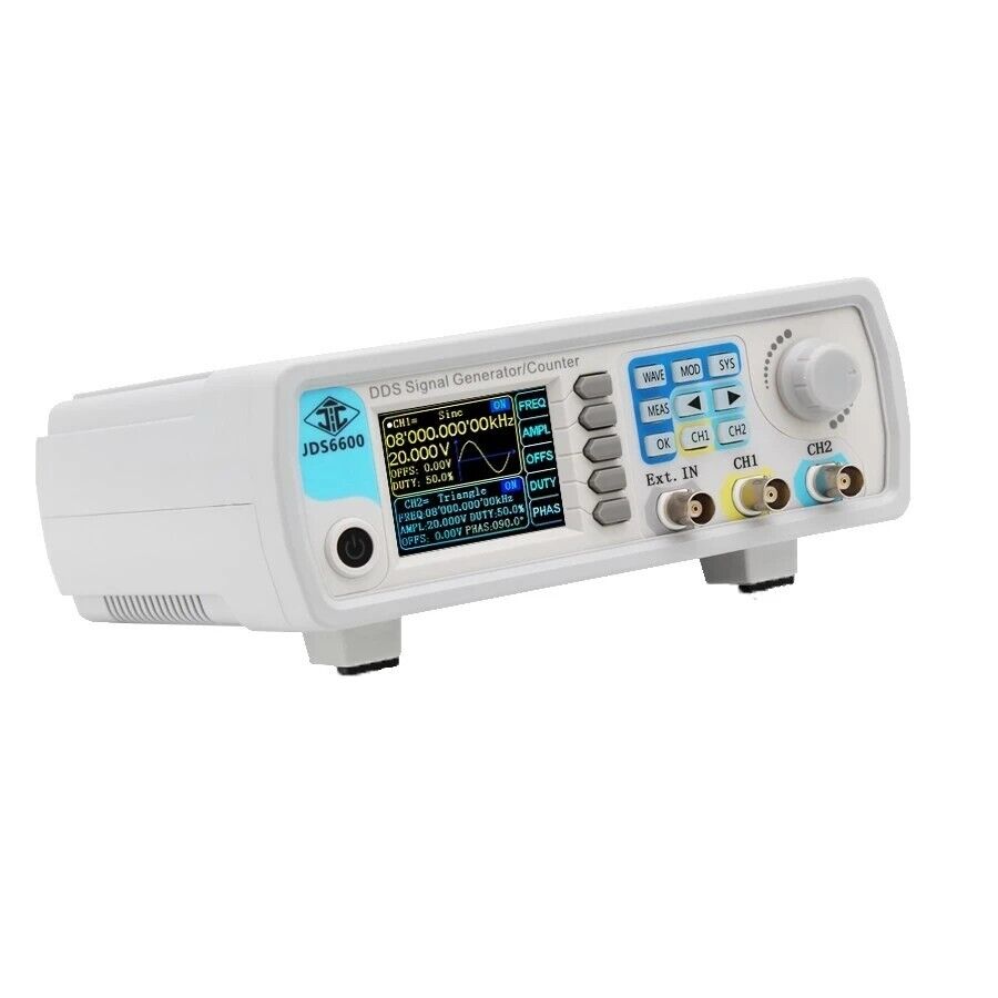 JDS6600 60MHz Função DDS Gerad - Dual Channel Arbitrary Waveform Function Generator 60Mhz avaliação e preço