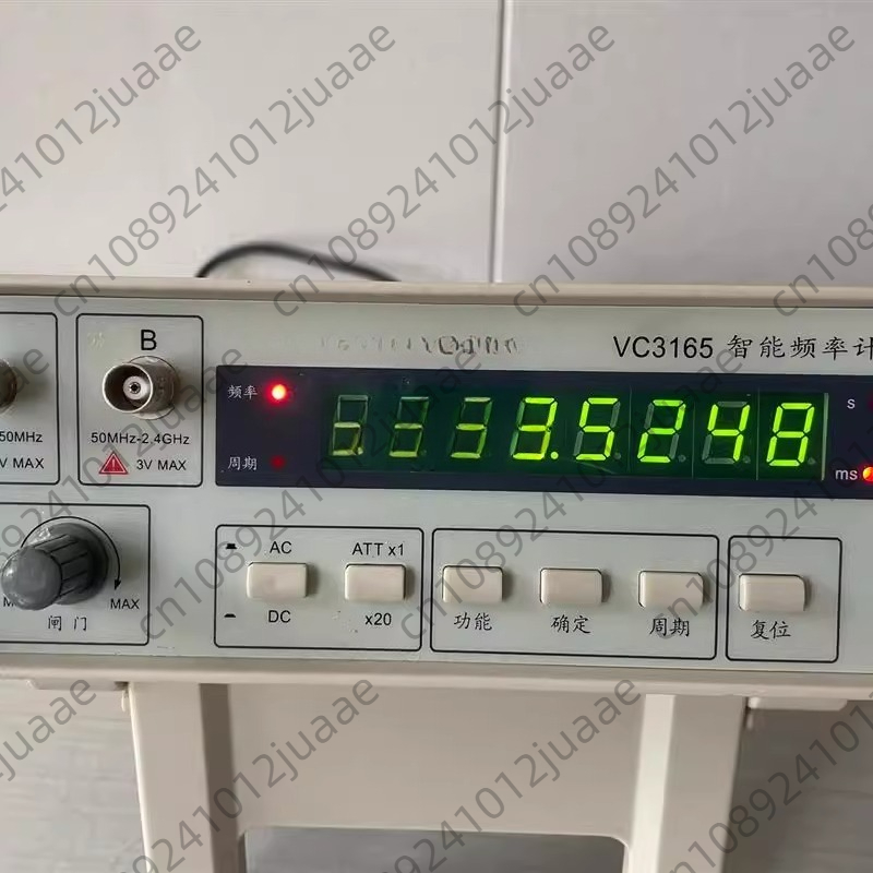VC3165 Contador de alta resolu - Benchtop Frequency Counter Meter 2.4Ghz avaliação e preço
