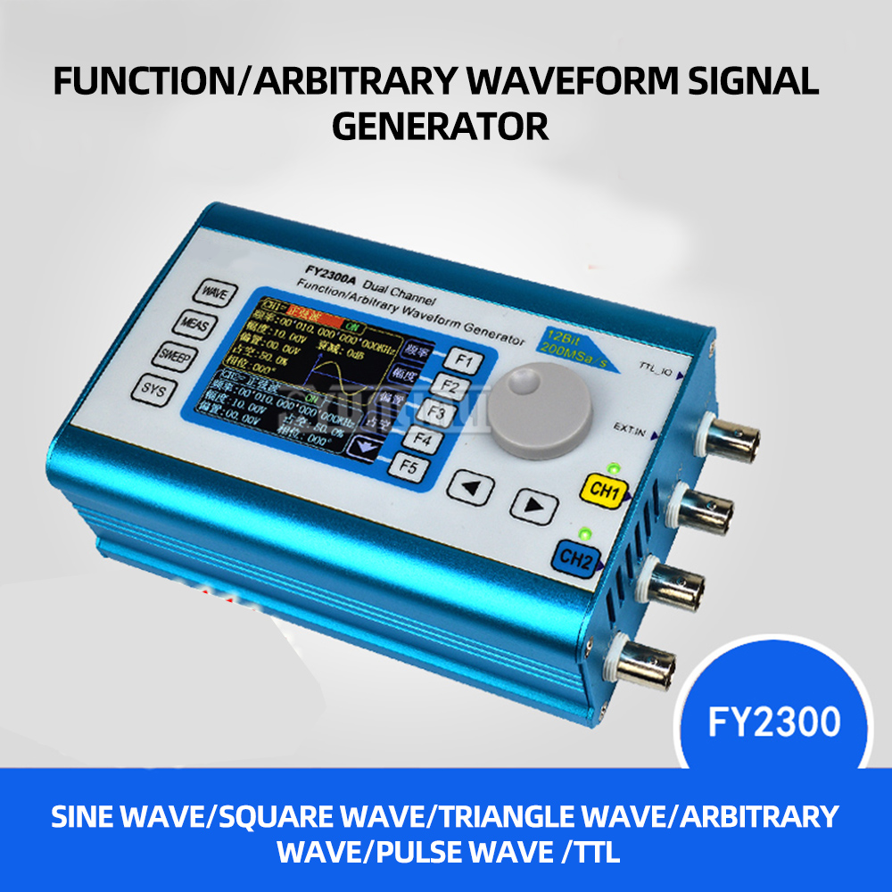FY6300 FY2300 Gerador de sinal - Dual Channel Arbitrary Waveform Function Generator 60Mhz avaliação e preço