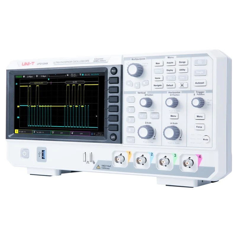 Osciloscópio Digital UPO1104X  - Digital Storage Oscilloscope 4 Channel 100Mhz avaliação e preço
