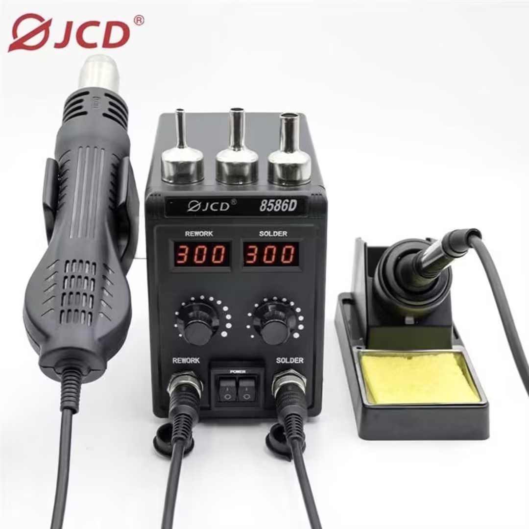 Jcd 8586d 2-em-1 estação de so - Smd Rework Station Hot Air Soldering 2 In 1 avaliação e preço