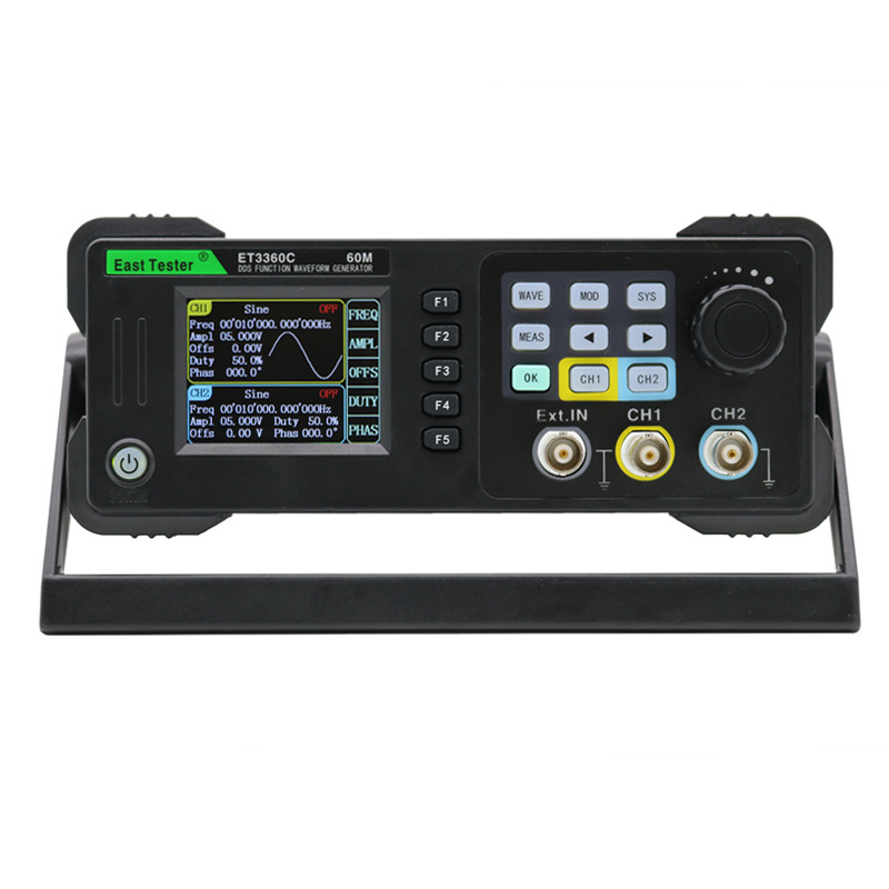 Gerador de Função/Arbitrário D - Dual Channel Arbitrary Waveform Function Generator 60Mhz avaliação e preço