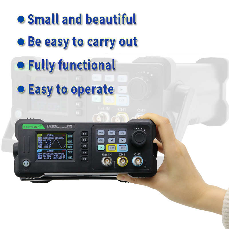 Gerador de Função/Arbitrário D - Dual Channel Arbitrary Waveform Function Generator 60Mhz avaliação e preço