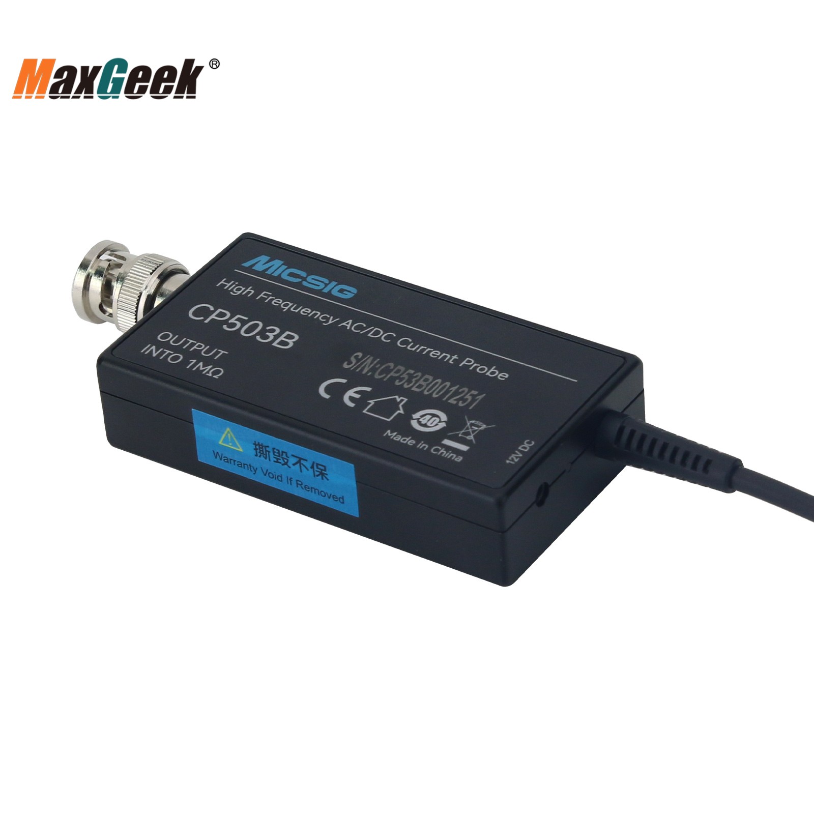 Micsig alta frequência cp503b  - Current Probe Ac Dc 50Mhz Oscilloscope avaliação e preço