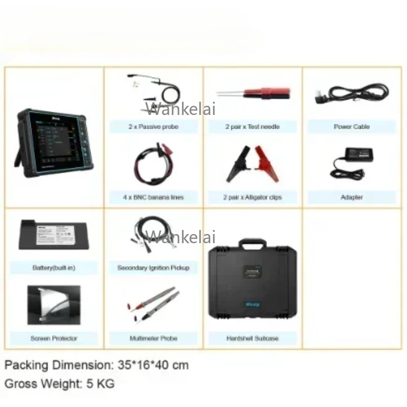 Micsig Automotive Tablet Oscil - Handheld Tablet Oscilloscope Touchscreen 100Mhz avaliação e preço